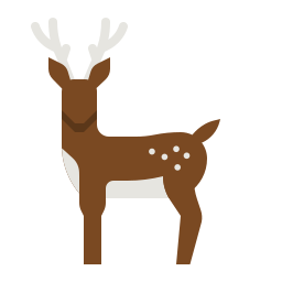 cerf Icône