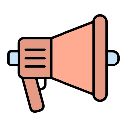 Loud speaker icon