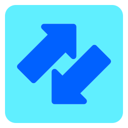 Two arrow icon