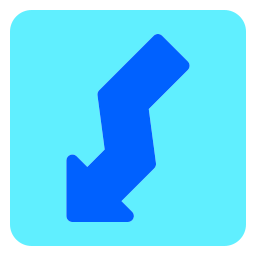 Arrow down icon