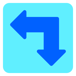 Two arrow icon