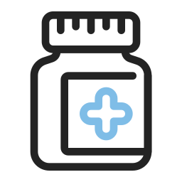 Medicine jar icon