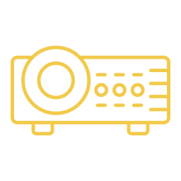 Video projector icon