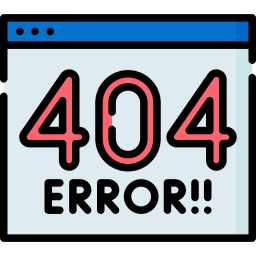 Error 404 icon