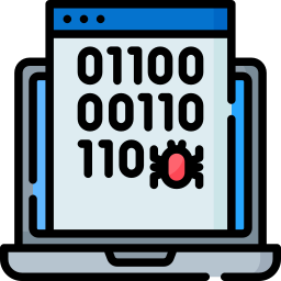 Binary code icon