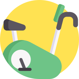 Stationary bike icon