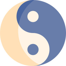 ying yang Icône