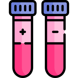 Blood sample icon