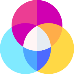 diagrama de venn Ícone