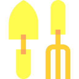 Gardening tools icon