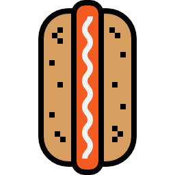 hot dog icona