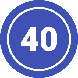 Speed limit icon