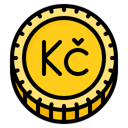 Czech koruna icon