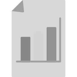 diagramme à bandes Icône