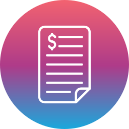 Income statement icon