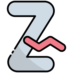 Zig zag icon