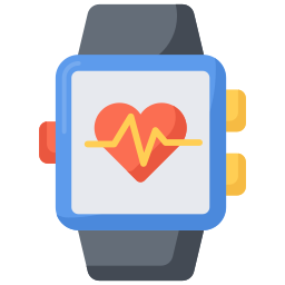 Fitness watch icon