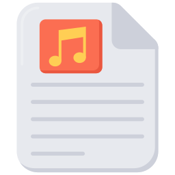 Music file icon