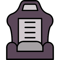 Car seat icon