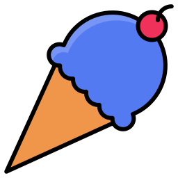 Ice cream cone icon