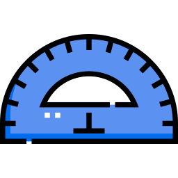 Protractor icon