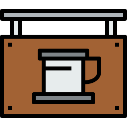 コーヒーショップ icon