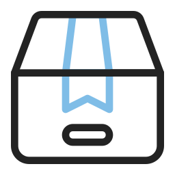 Package box icon