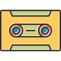 Cassette tape icon