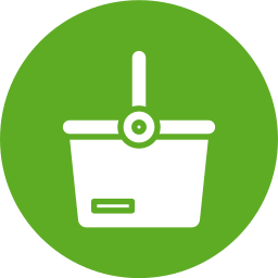 Shopping basket icon