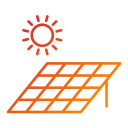 Solar power icon