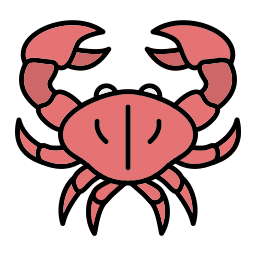 Crab icon