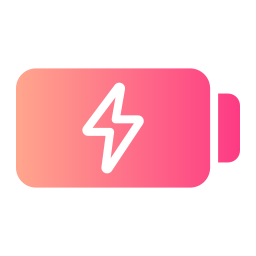 niedriger batteriestatus icon