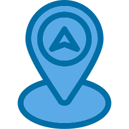 geographisches positionierungs system icon