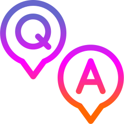 Question and answer icon