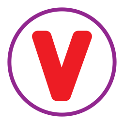 文字v icon