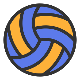 Volleyball ball icon