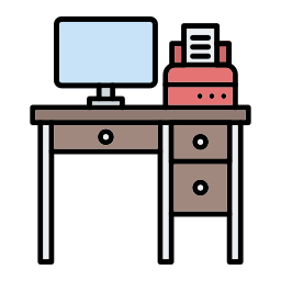 Office table icon