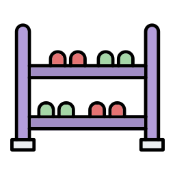 Shoe rack icon