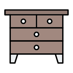 Chest of drawers icon