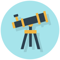 Telescope icon