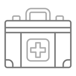 First aid kit icon