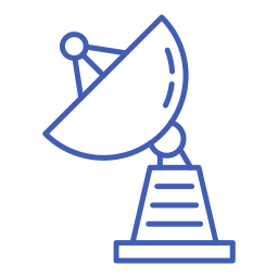 satelliet schotel icoon