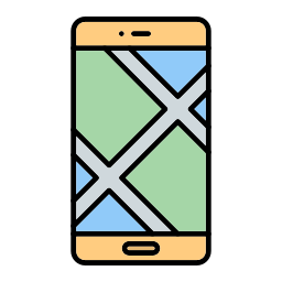 mobile karte icon