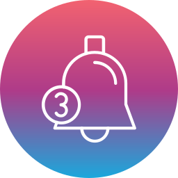 Notification bell icon