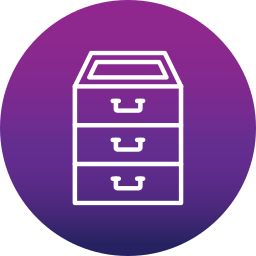 Filing cabinet icon