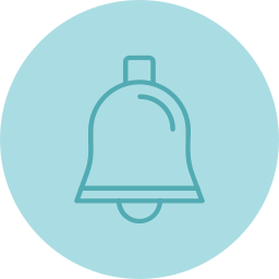 Notification bell icon