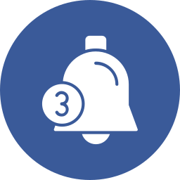 Notification bell icon