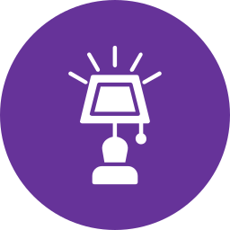 Table lamp icon