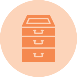 Filing cabinet icon