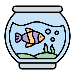 Fish bowl icon